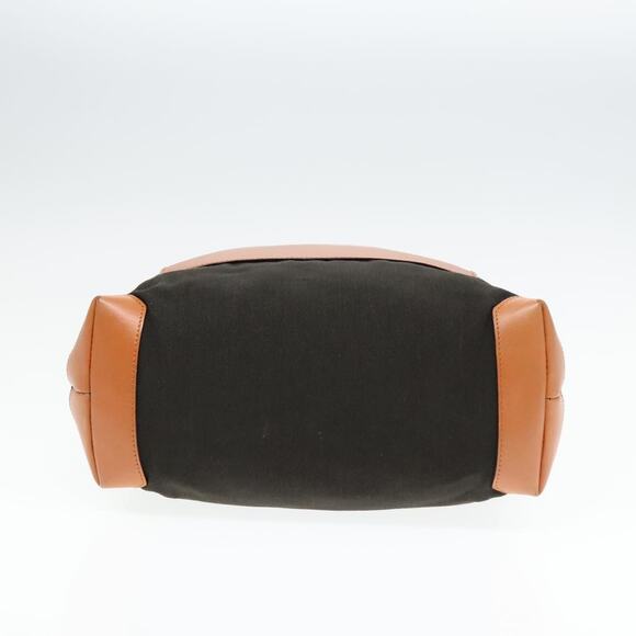 GUCCI Tote Bag Canvas Khaki Silver - Picture 9 of 13